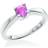 Scrouples Kleopatra Ring (0.4ct) - White Gold/Sapphire