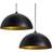 vidaXL Semi Spherical Ceiling Lamp 2pcs