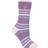 Sock Snob Heat Holder Family Socks - Purple