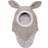 Huttelihut Bunny Elephant Hat - Light Grey (3002)