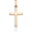 Scrouples Cross Pendant - Gold