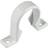 FloPlast Floplast 32mm White Polypropylene Pipe Clip pk3