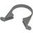 FloPlast FloPlast 110mm Soil Pipe Clip Grey