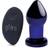 Gläs Vibrerende Buttplug Vibrating Butt Glas