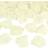 PartyDeco Rosenblad Créme 100-pack