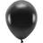 PartyDeco Sort ballon metallic 30 cm