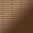 Alloy Alloy - Mosaic tile massiv metal Titanium Amber brushed copper 1.6mm thick Avenue-Ti-AB