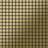 Alloy - Mosaic tile massiv metal Titanium Gold brushed gold 1.6mm thick Mosaic-Ti-GB