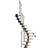 Dolle Dublin Halvsvingstrappe 6-Lakeret Eg-61-14