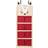 Christmas Kids Christmas Kids Ren Adventskalender Röd/Beige One Size
