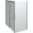 Scanbad Maxi Deluxe skydedør 100x160x200cm m/klart Skydedør Klart glas (x)