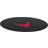 Varr Round Gaming Floor Mat - Black/Red