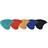 Sharkfin GP 104 Relief, Soft, Red plektre (10 stk)