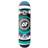 Hydroponic Komplet Skateboard Circular (Turquoise) Teal/Sort 8"