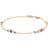 Mads Z Luxury Rainbow Bracelet - Gold/Multicolour