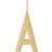 Design Letters Archetype Charm 30mm A-Z - Gold