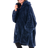 Snug Rug Oversized Hoodie - Navy Blue