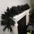 B&Q 30Cm Black Garland