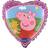 Grabo Folieballon Hjerte Gurli Gris & George