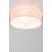 Glow Pink Diffused Ceiling Flush Light