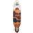 Komplet Longboard Long Island Drop (Landscape Essential) Brun/Blå/Hvid
