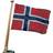 Adela Bådflag norge 90cm