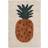 Ferm Living Fruiticana Tufted Pineapple Rug 31.5x47.2"