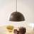 Globo Lighting Rustfarvet metal Pendel