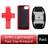 Griffin Light-weight Fast Clip Armband and Clip for Phone 5/5s, Red