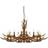 Searchlight Stag chandelier antlers Pendant Lamp