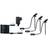 Paulmann 941.54, Have, II Bedlampe 3stk