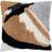 House Nordic Sagres Komplet pyntepude Hvid, Sort, Brun (45x45cm)