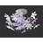 Trio Lighting Flower Væglampe 2L Vægarmatur