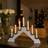 Konstsmide Electric White Adventsljusstake 38cm