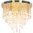 QAZQA Medusa Ceiling Flush Light ∅ 35cm