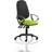 Dynamic Eclipse XL Lever Task Operator Chair Black Back Bespoke Seat With Loop