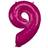 Amscan Tal 9 Pink Folieballon 60x86cm