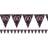 Amscan Amscan Sparkling Pink Celebration 60th Birthday Bunting Party Pennant pink birthday 60th party bunting pennant banner celebration flag black