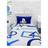 Character World Playstation Single Duvet Cover Blue, Multicolour, Grey