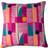 Riva Home Paoletti Barcelona 50X50 Poly Cushion Fuchsi Complete Decoration Pillows Pink, Yellow, Green