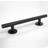 NymaSTYLE Luxury Matt Black Straight Stainless Steel Grab Rail with Concealed Fixings 620mm