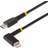 StarTech 6ft 2m Durable USB-C to Lightning Cable - Right-Angled Heavy Duty Fiber Lightning Charging/Sync Cord Apple MFi