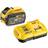 Dewalt DCB547 18v 54v XR FLEXVOLT 9.0ah Battery DCB118 Fast Charger, Yellow