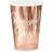 PartyDeco Rose guld papkrus med teksten "She said yes"