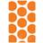 Amscan (One Size, Orange) Polka Dot Paper Party Favour Bags (Pack Of 10)