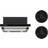 Klarstein Vinea Cooker Extractor Hood Recirculation Set, Transparent, Black