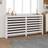 vidaXL Elementskydd Vit 169 x 19 x 84 cm Massiv Furu