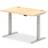 Air 1200 800mm Adjustable Desk Maple Top Writing Desk