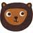 Klippan Yllefabrik Little Bear Siddeunderlag Brun