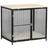 Pawhut Dog Crate with Water-Resistant Cushion Medium 80x71.1cm